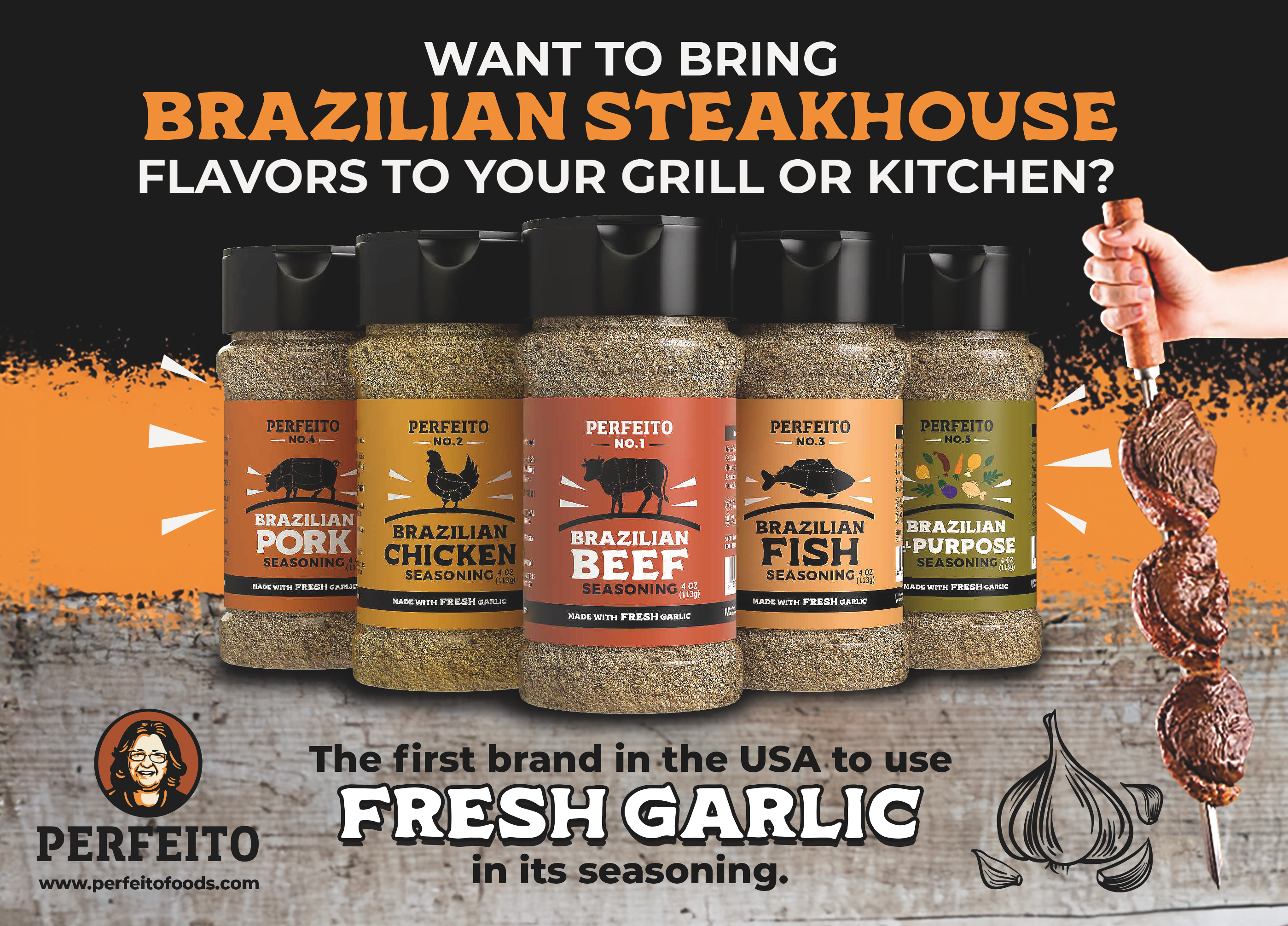 Load video: PERFEITO Brazilian Seasonings